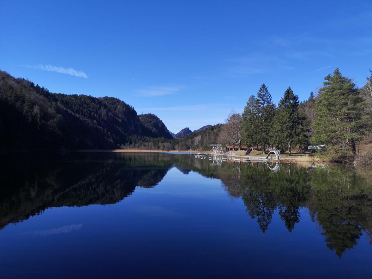 Ferienwohnung mit Blick auf den Weißensee Füssen Exterior foto